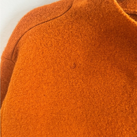 Eileen Fisher Wool Orange Jacket - Picture 6 of 9